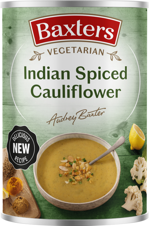 BAXTERS Vegetarian Indian Spiced Cauliflower Soup 380g