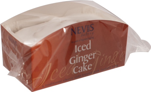 NEVIS BAKERY Iced Ginger Cake 400g