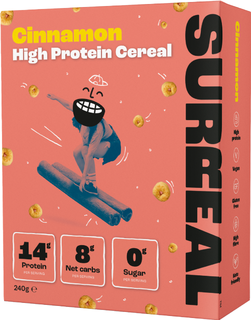 SURREAL Cinnamon High Protein Cereal 240g