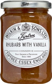 WILKIN & SONS - 'TIPTREE' Rhubarb with Vanilla Conserve 340g