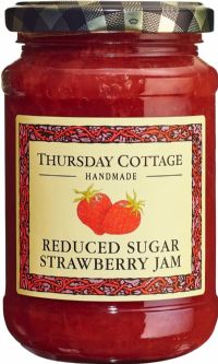 THURSDAY COTTAGE Reduced Sugar - Strawberry Jam 315g