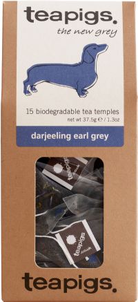 TEAPIGS 15 Darjeeling Earl Grey Tea Temples 37.5g