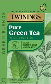 TWININGS Pure Green Tea - 20 Teabags 50g