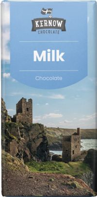 KERNOW CHOCOLATE Milk Chocolate Bar 100g