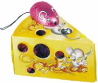 STORZ Cheese Wedge with Chocolate Mice 50g