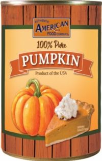 AUTHENTIC AMERICAN FOOD CO. 100% Pure Pumpkin 425g