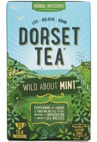 DORSET TEA Herbal Infusions Wild about Mint - 20 Sachets 40g