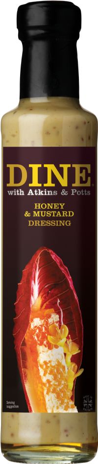 ATKINS & POTTS Honey & Mustard Dressing 260g