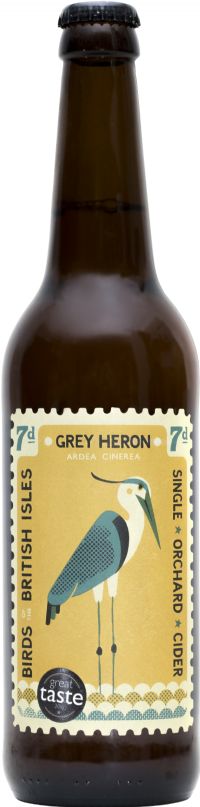 PERRY'S CIDER CO. Farmhouse Cider - Grey Heron 4.3% ABV 500ml