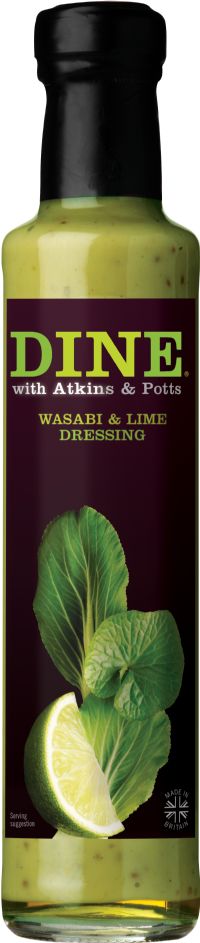 ATKINS & POTTS Wasabi & Lime Dressing 255g