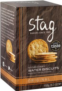 STAG Stornoway Water Biscuits - Original 150g