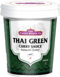 THE CURRY SAUCE CO. Thai Green Curry Sauce - Mild 475g