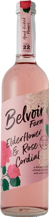 BELVOIR Elderflower & Rose Cordial 500ml