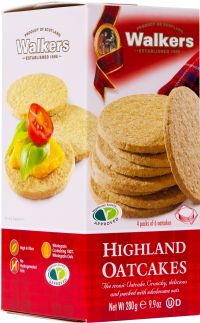 WALKER'S Highland Oatcakes 280g