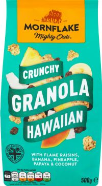MORNFLAKE Crunchy Granola - Hawaiian 500g