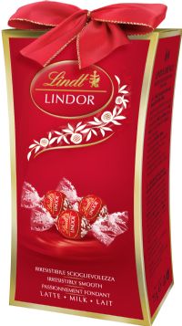 LINDT Lindor Milk Bow Gift Box 75g
