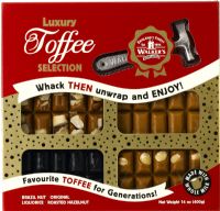 WALKER'S NONSUCH Luxury Toffee Selection Hammer Pack 400g