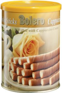 BOLERO Cappuccino Wafer Sticks 400g