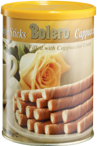 BOLERO Cappuccino Wafer Sticks 400g
