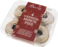 BURTS THE BAKERS 4 Viennese Mince Pies 260g