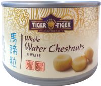 TIGER TIGER Whole Water Chestnuts in Water 227g