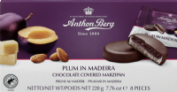 ANTHON BERG Plum in Madeira Marzipan Chocolates 220g
