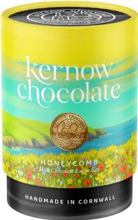 KERNOW CHOCOLATE Honeycomb Milk Chocolate Easter Egg 180g