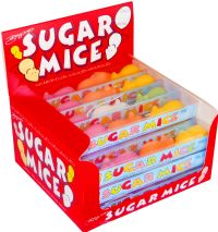 BOYNES Sugar Mice Triple Pack - Assorted Colours 60g