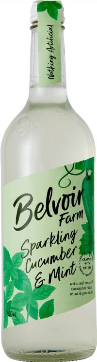 BELVOIR Sparkling Cucumber & Mint 750ml