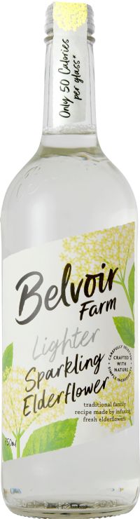 BELVOIR Lighter Sparkling Elderflower 750ml