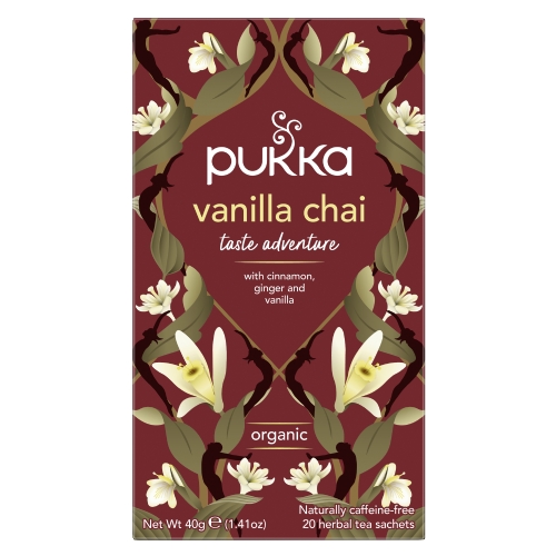 PUKKA 20 Vanilla Chai Teabags 40g