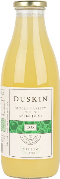 DUSKIN Single Variety English Apple Juice - Cox (Medium) 1L