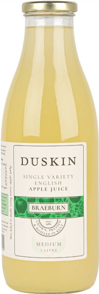 DUSKIN Single Variety English Apple Juice - Braeburn (Medium) 1L