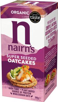 NAIRN'S Organic Super Seeded Oatcakes 200g