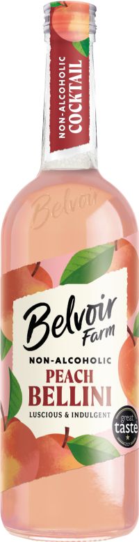 BELVOIR Non-Alcoholic Peach Bellini 750ml