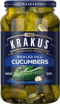 KRAKUS Pickled Dill Cucumbers 920g