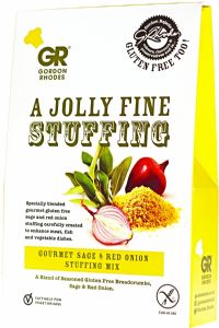 GORDON RHODES Gluten Free Gourmet Sage & Red Onion Stuffing Mix 125g