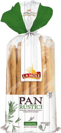 LA MOLE Panrustici Breadsticks - Rosemary 250g