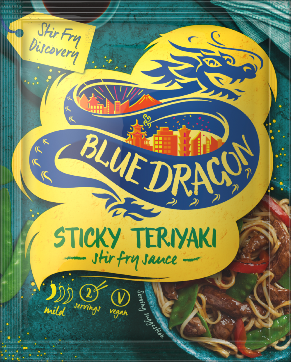 Blue Dragon Sticky Teriyaki Stir-Fry Sauce 120g