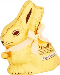 LINDT Gold Bunny - White Chocolate 100g