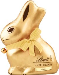 LINDT Gold Bunny - White Chocolate 200g