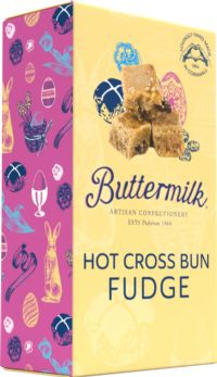 BUTTERMILK Hot Cross Bun Fudge 100g