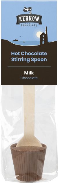 KERNOW CHOCOLATE Hot Chocolate Stirring Spoon - Milk 37g