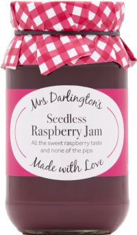 DARLINGTON'S Seedless Raspberry Jam 340g