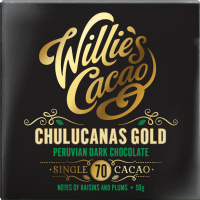 WILLIE'S CACAO Chulucanas Gold - Peruvian 70 Dark Chocolate 50g