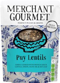 MERCHANT GOURMET Puy Lentils & French Green Lentils - Simply Cooked 250g