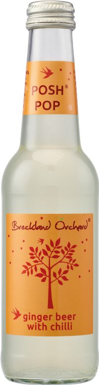 BRECKLAND ORCHARD Posh Pop - Ginger Beer with Chilli 275ml