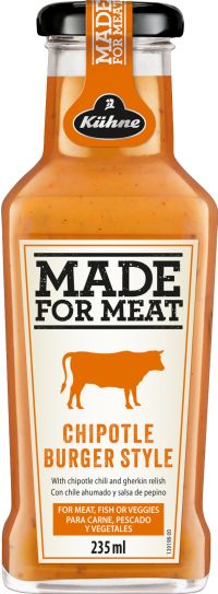 KUHNE Made for Meat - Chipotle Burger Style Sauce 235ml