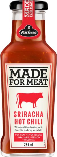 KUHNE Made for Meat - Sriracha Hot Chilli Style Sauce 235ml