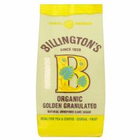 BILLINGTON'S Organic Golden Granulated Sugar 500g